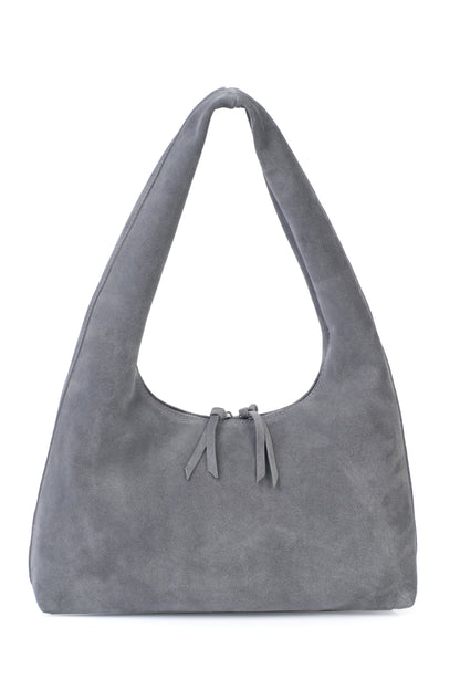 Hakiki Süet Deri Kadın Omuz Çantası YC012076HSD