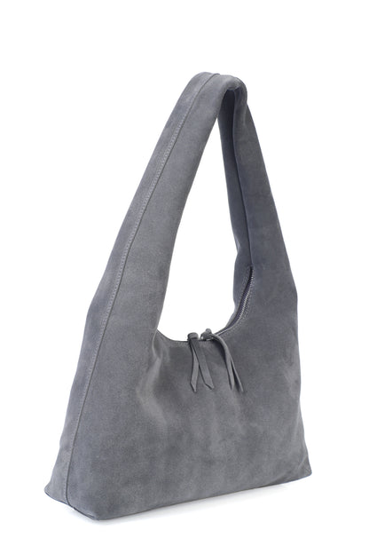 Hakiki Süet Deri Kadın Omuz Çantası YC012076HSD