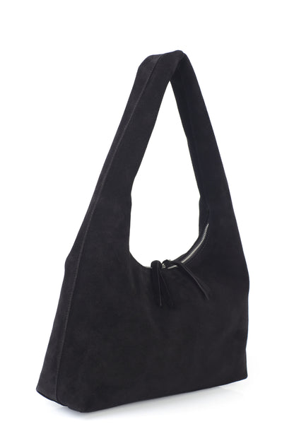 Hakiki Süet Deri Kadın Omuz Çantası YC012076HSD