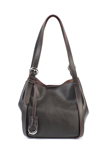 Hakiki Deri Kadın Kol Çantası YC012092DRL