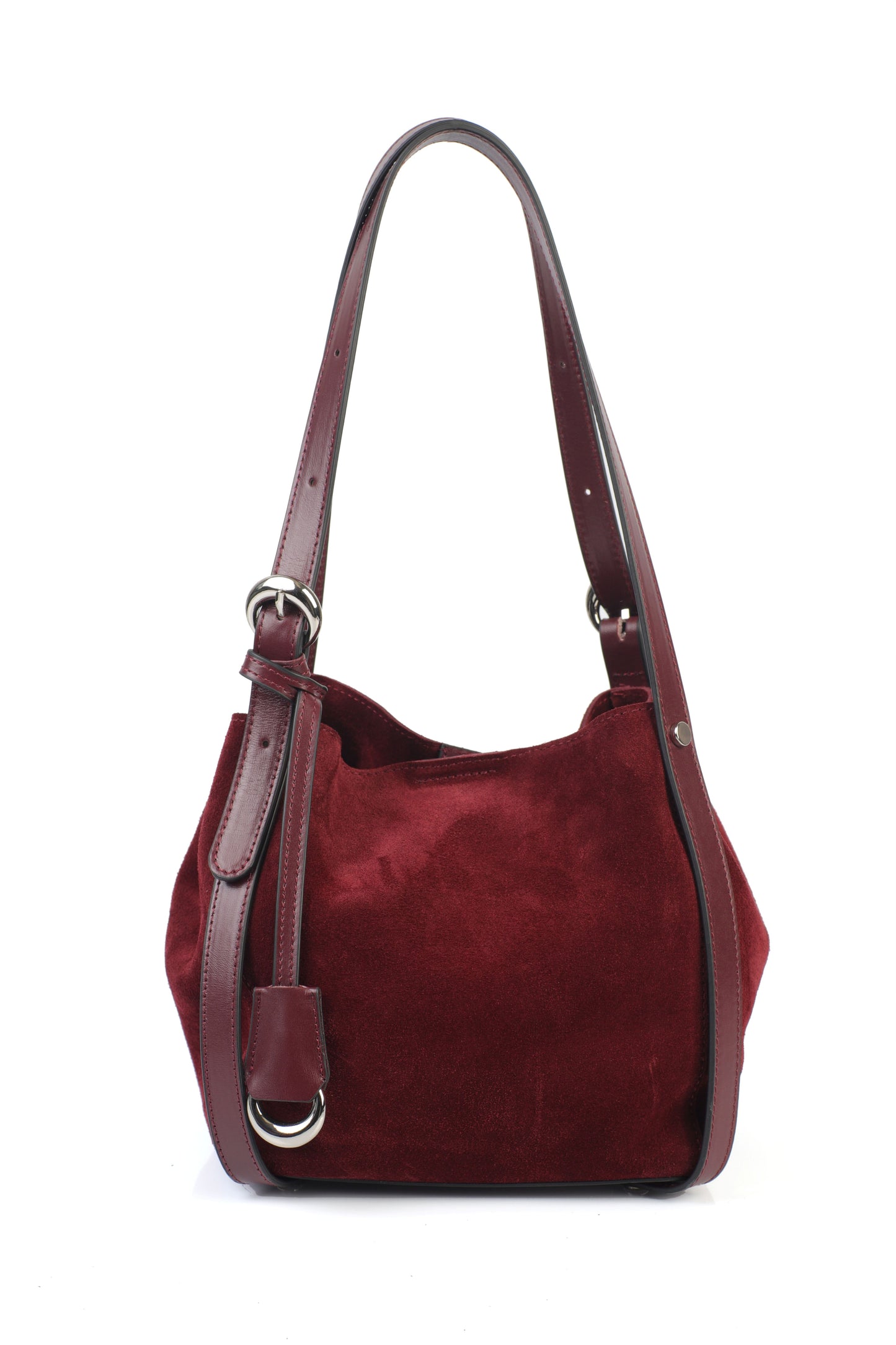 Hakiki Süet Deri Kadın Kol Çantası YC012092HSD