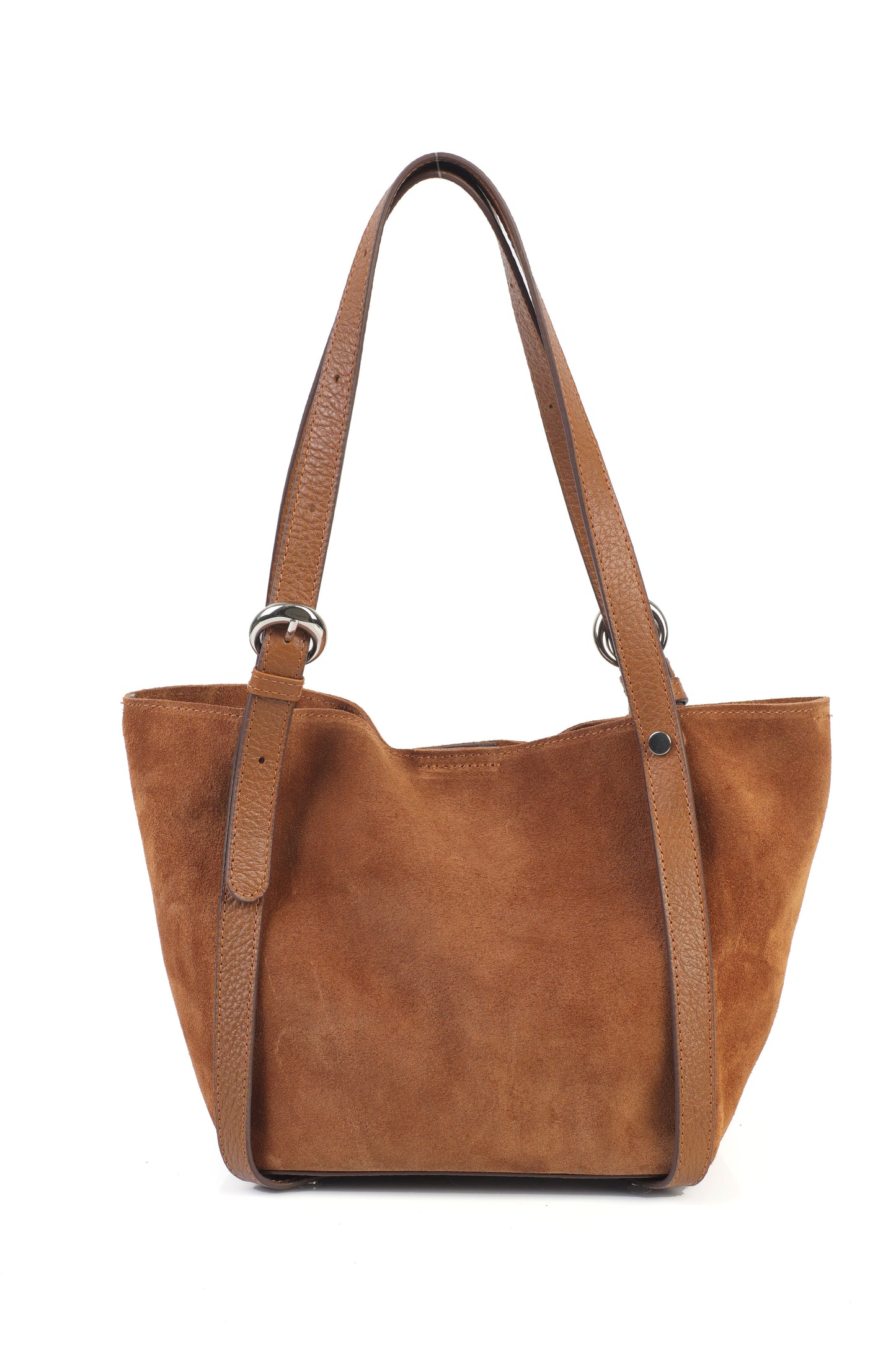 Hakiki Süet Deri Kadın Kol Çantası YC012092HSD