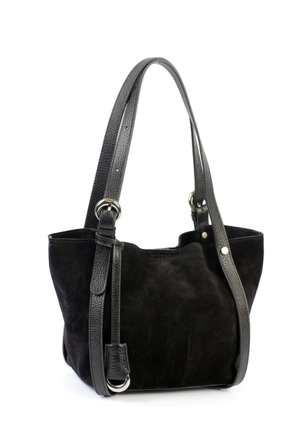 Hakiki Süet Deri Kadın Kol Çantası YC012092HSD