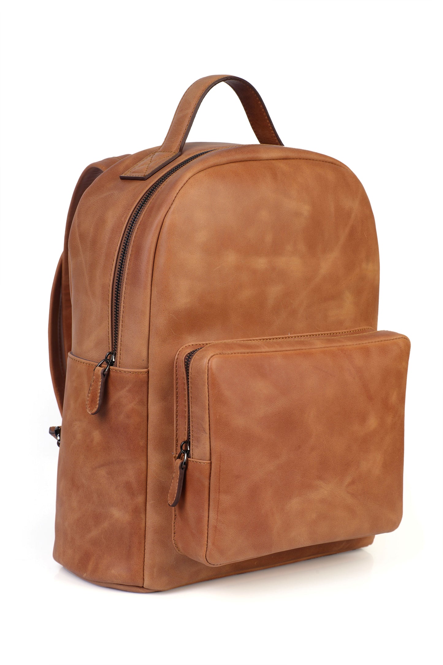 GENTE Hakiki Deri Unisex Sırt Çantası GN042040DCR