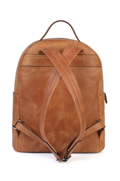 GENTE Hakiki Deri Unisex Sırt Çantası GN042040DCR