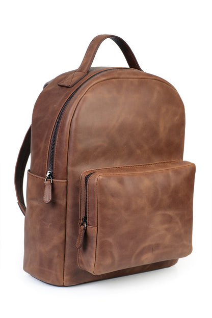 GENTE Hakiki Deri Unisex Sırt Çantası GN042040DCR