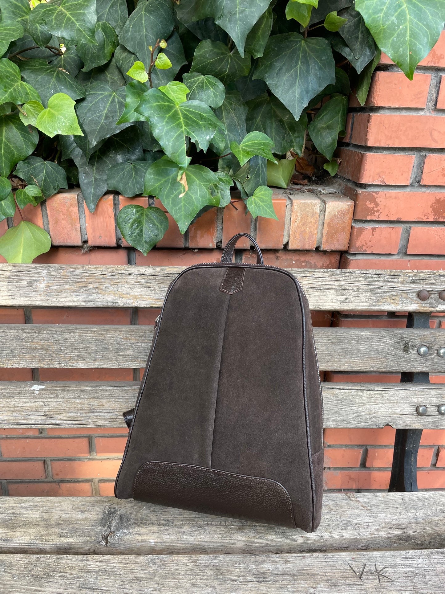 Hakiki Süet Deri Kadın Sırt Çantası YC040737HSD
