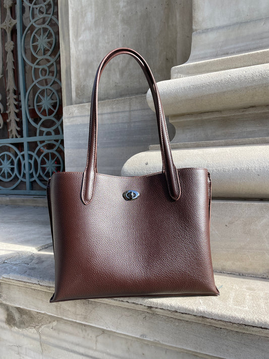 Hakiki Deri Kadın Omuz Çantası YC012074DRL