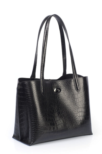 Hakiki Deri Kadın Omuz Çantası YC012074DKR