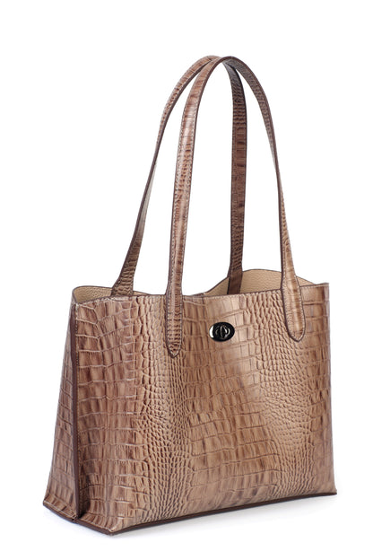 Hakiki Deri Kadın Omuz Çantası YC012074DKR