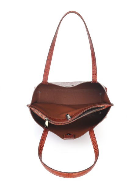 Hakiki Deri Kadın Omuz Çantası YC012074DKR