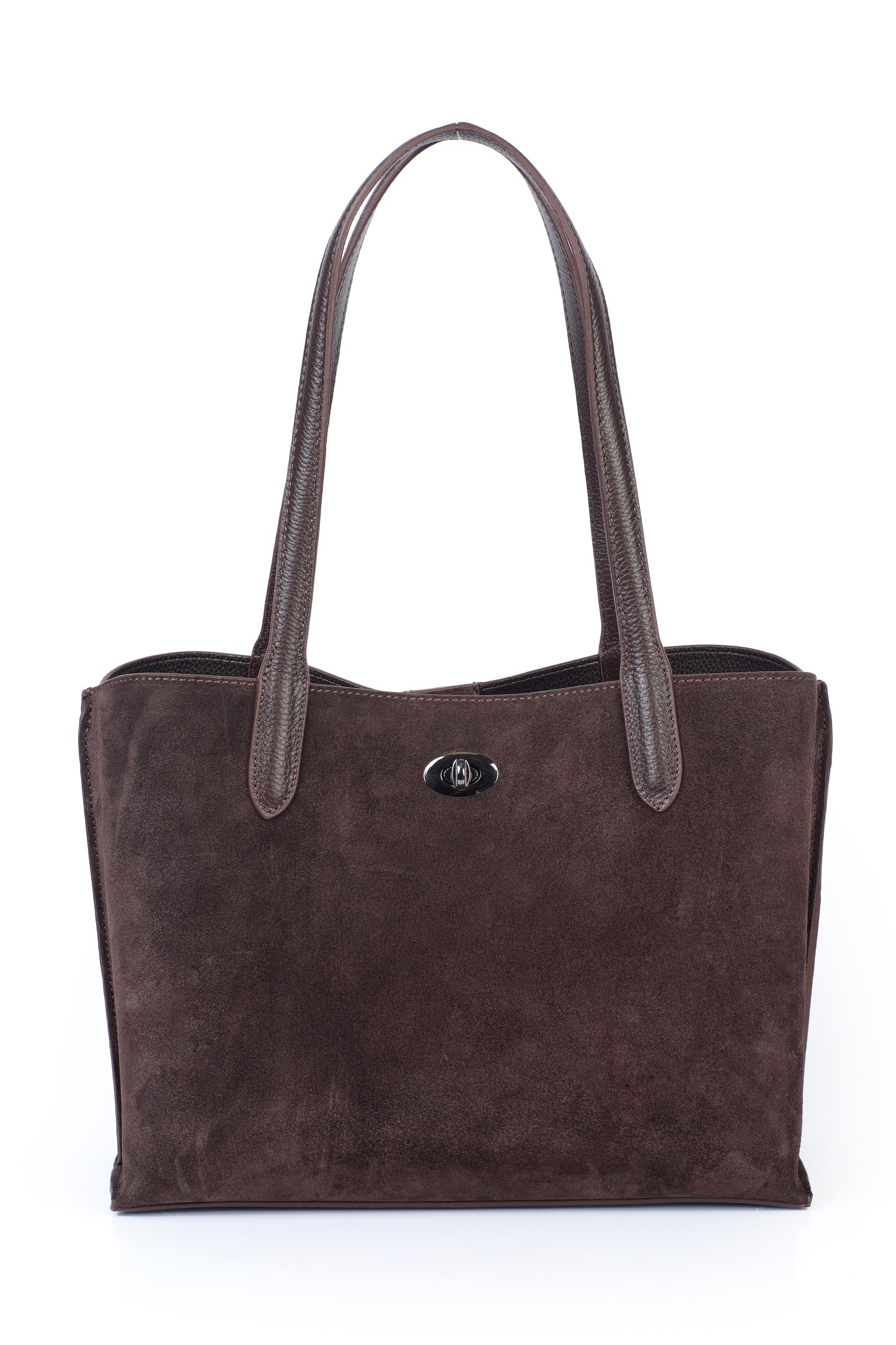 Hakiki Süet Deri Kadın Omuz Çantası YC012074HSD