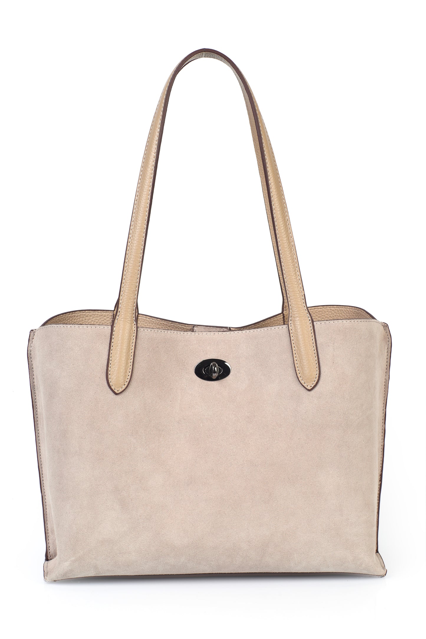 Hakiki Süet Deri Kadın Omuz Çantası YC012074HSD