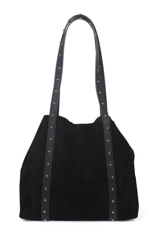 Hakiki Süet Deri Kadın Omuz Çantası YC012075HSD