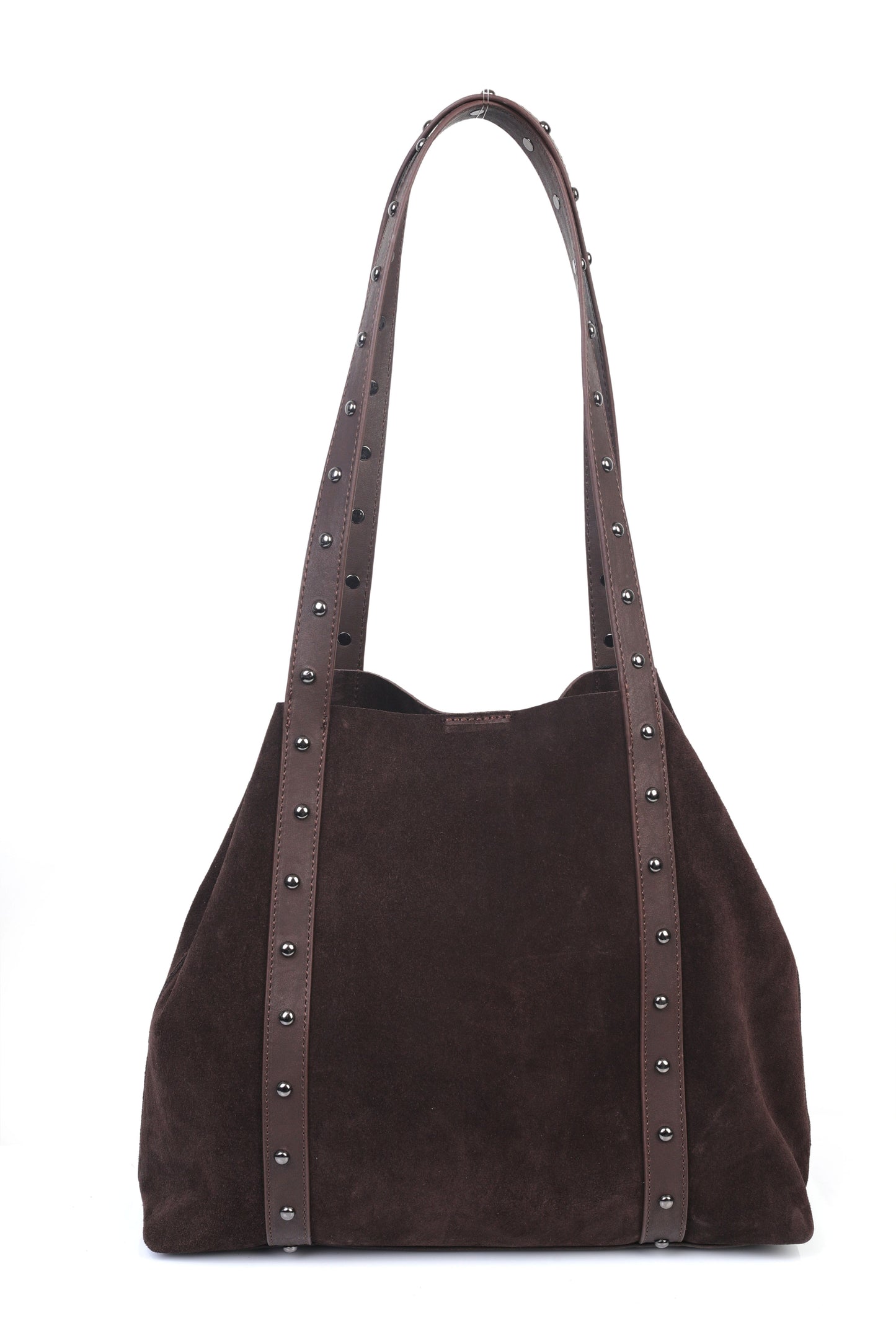 Hakiki Süet Deri Kadın Omuz Çantası YC012075HSD