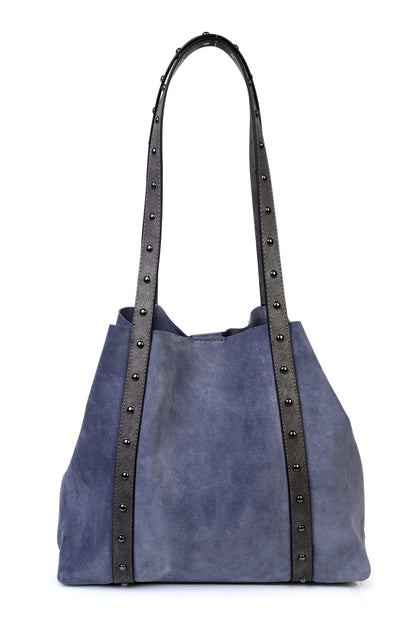 Hakiki Süet Deri Kadın Omuz Çantası YC012075HSD