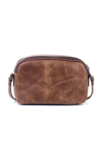 Hakiki Deri Kadın Çapraz Omuz Çantası YC012078DRL