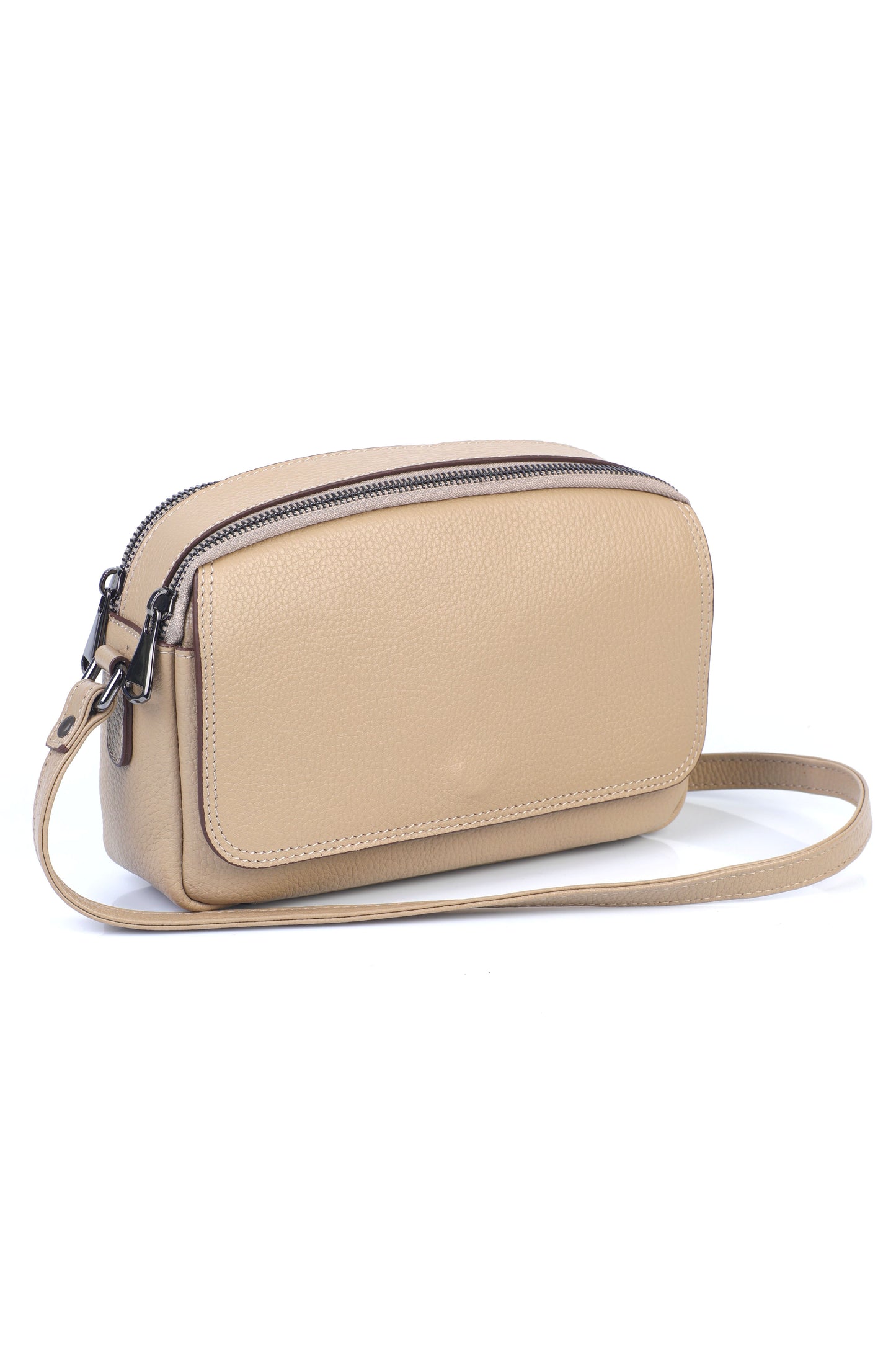 Hakiki Deri Kadın Çapraz Omuz Çantası YC012078DRL