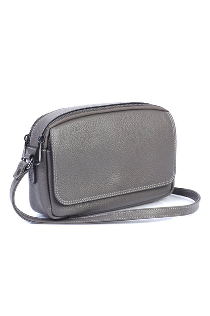 Hakiki Deri Kadın Çapraz Omuz Çantası YC012078DRL