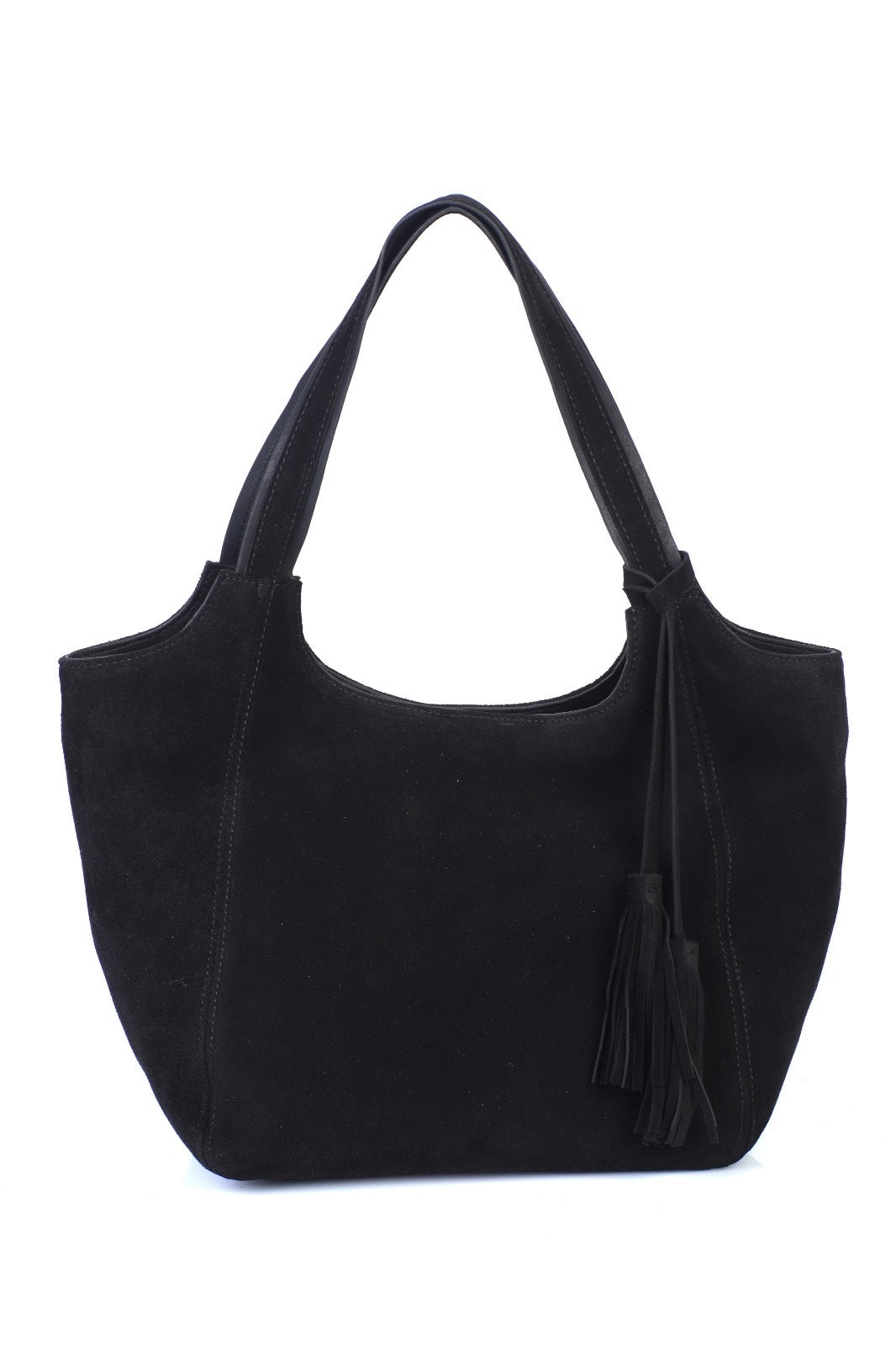 Hakiki Süet Deri Kadın Omuz Çantası YC012079HSD