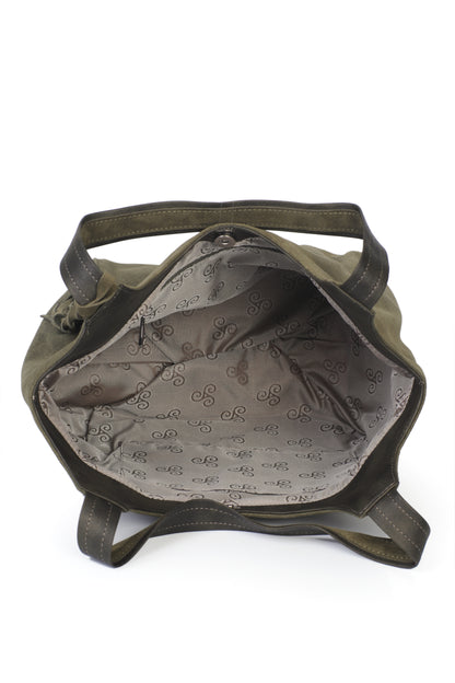 Hakiki Süet Deri Kadın Omuz Çantası YC012079HSD