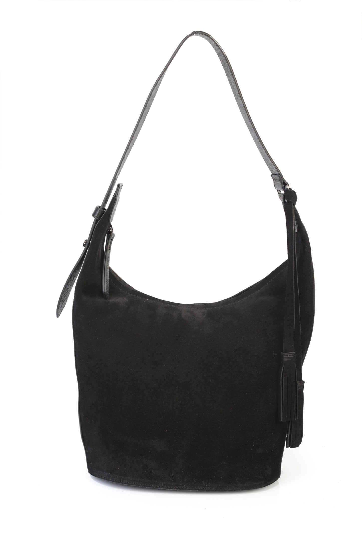 Hakiki Süet Deri Kadın Omuz Çantası YC012086HSD