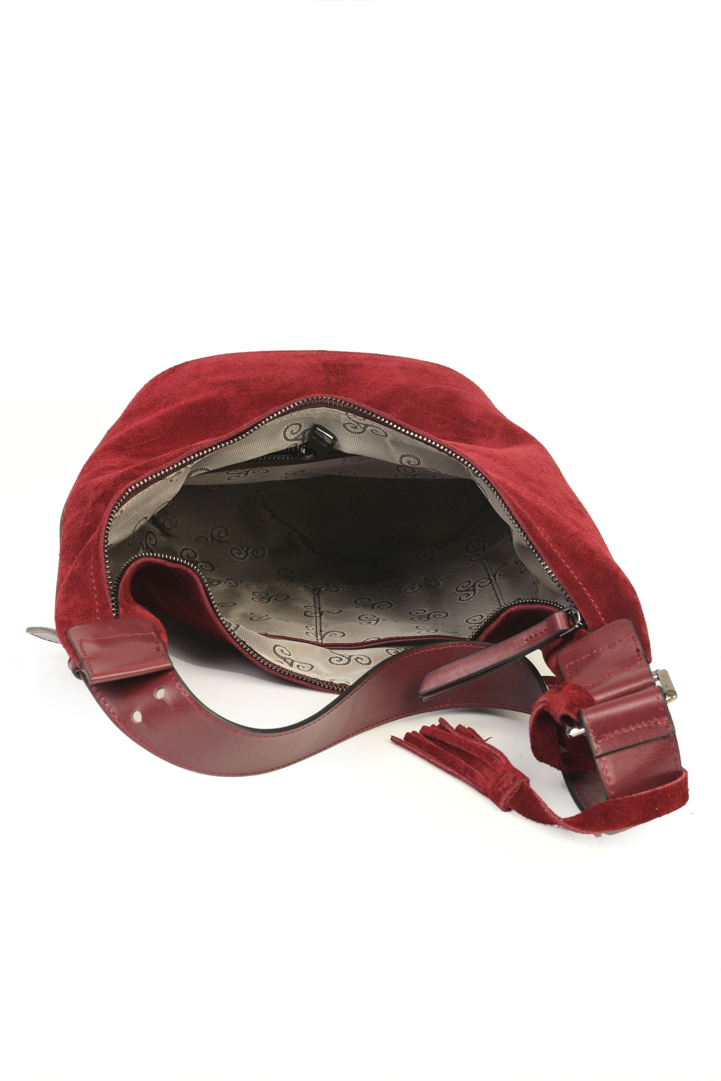 Hakiki Süet Deri Kadın Omuz Çantası YC012086HSD