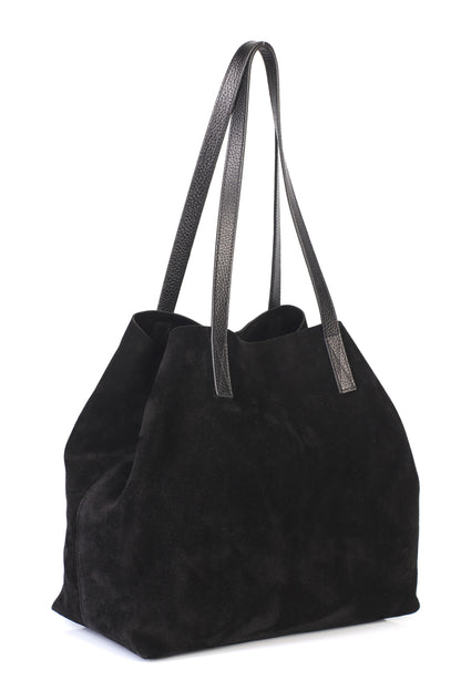 Hakiki Süet Deri Kadın Omuz/Çapraz Çantası YC012089HSD