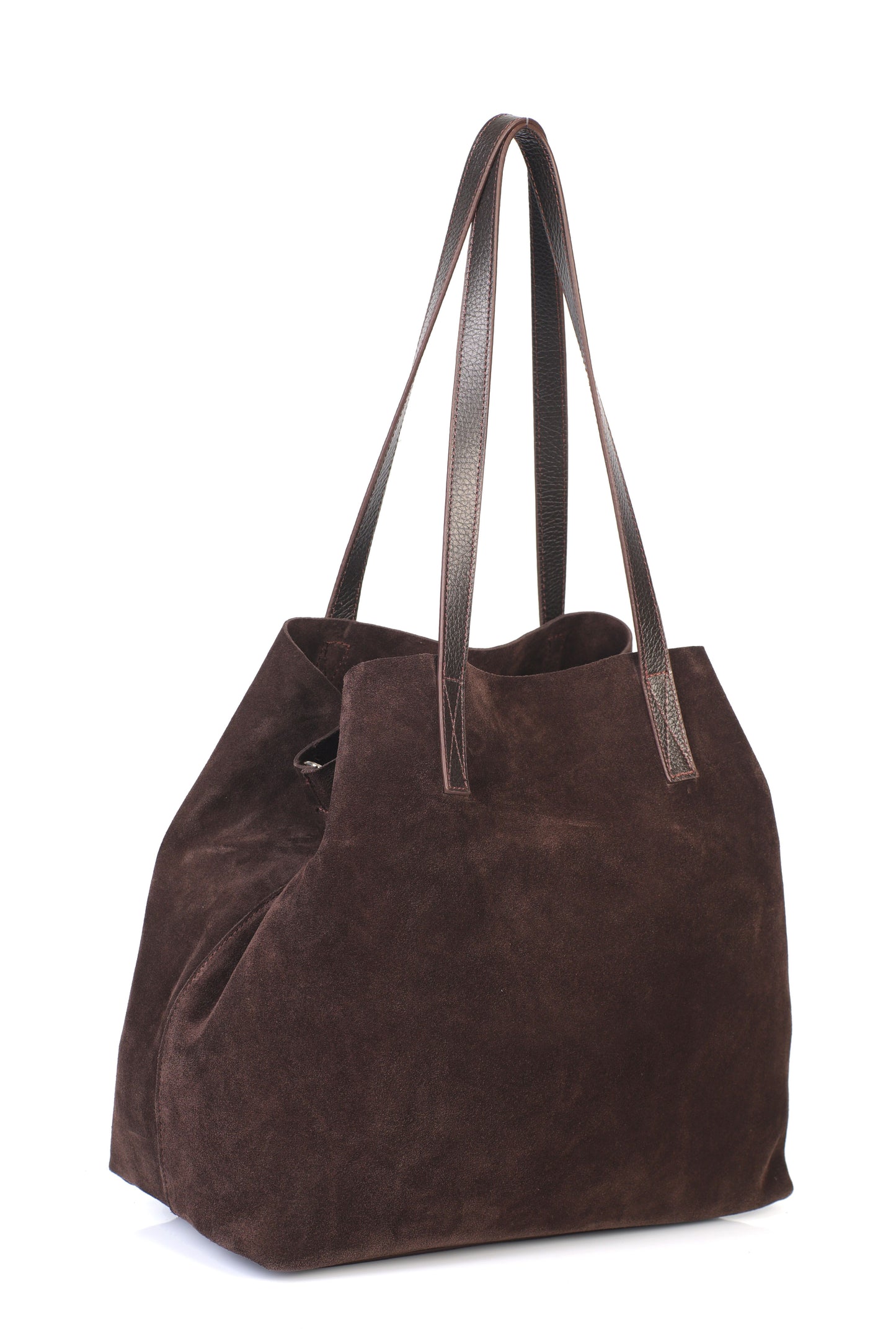 Hakiki Süet Deri Kadın Omuz/Çapraz Çantası YC012089HSD