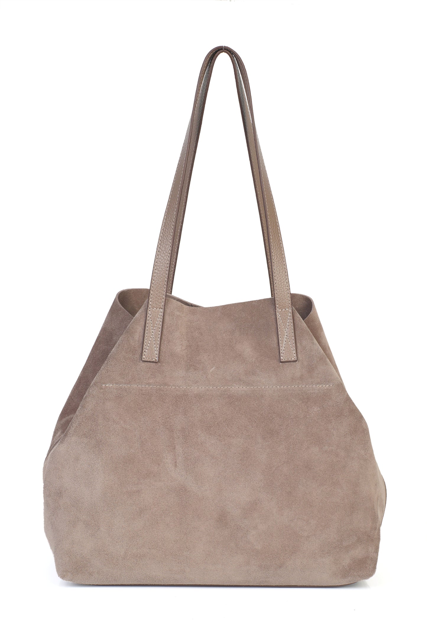 Hakiki Süet Deri Kadın Omuz/Çapraz Çantası YC012089HSD