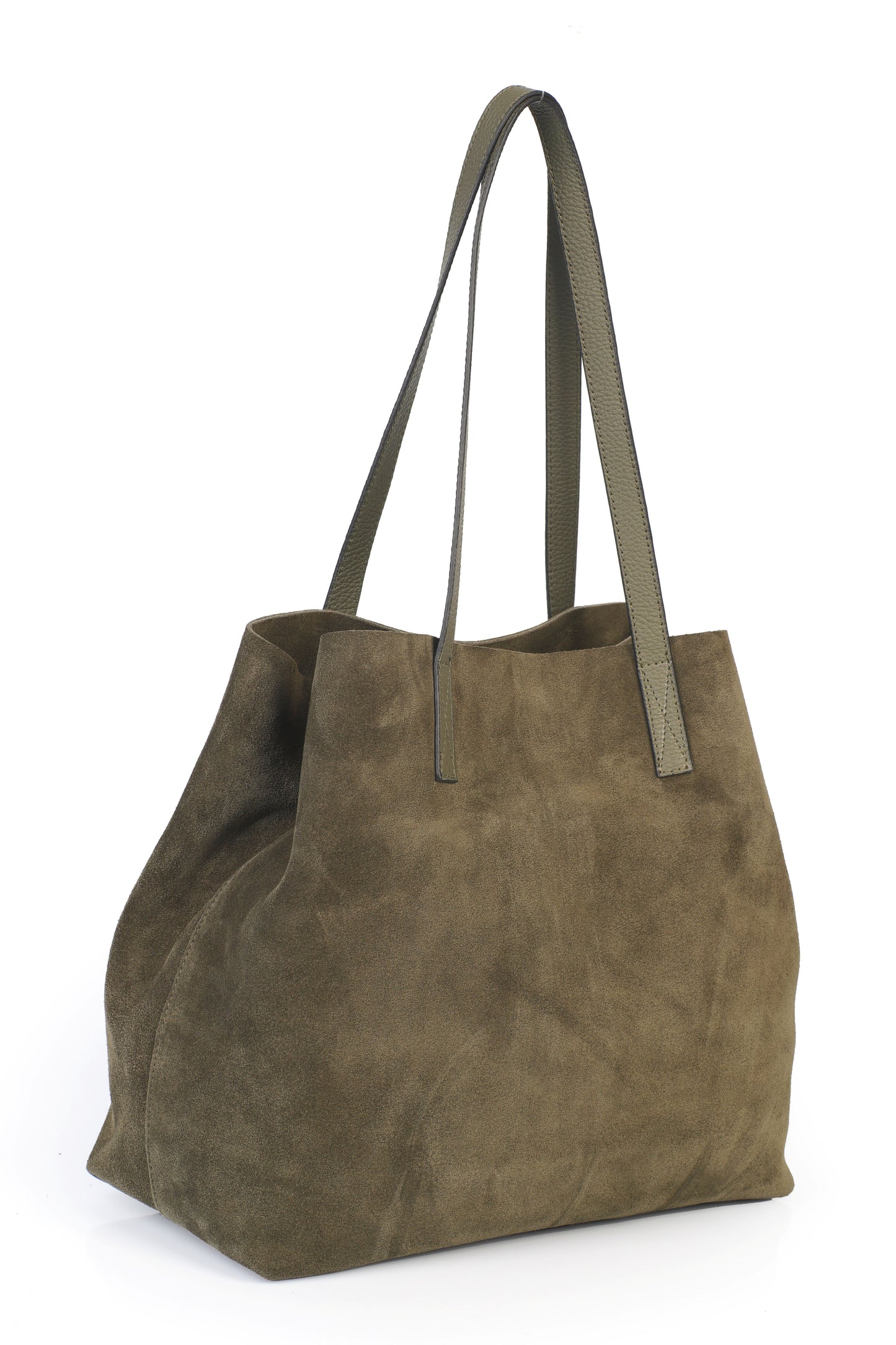 Hakiki Süet Deri Kadın Omuz/Çapraz Çantası YC012089HSD