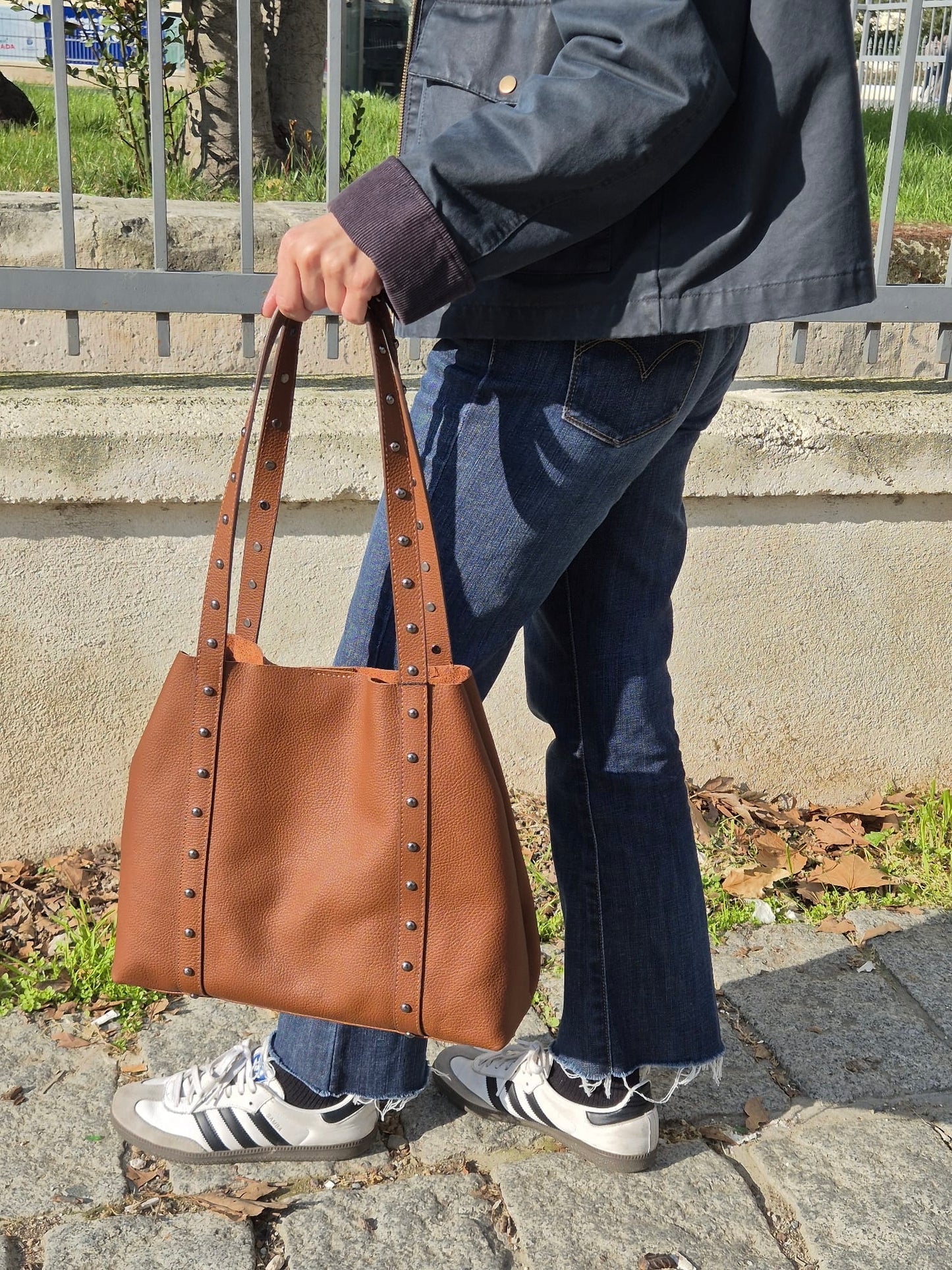 Hakiki Deri Kadın Omuz Çantası YC012075DRL